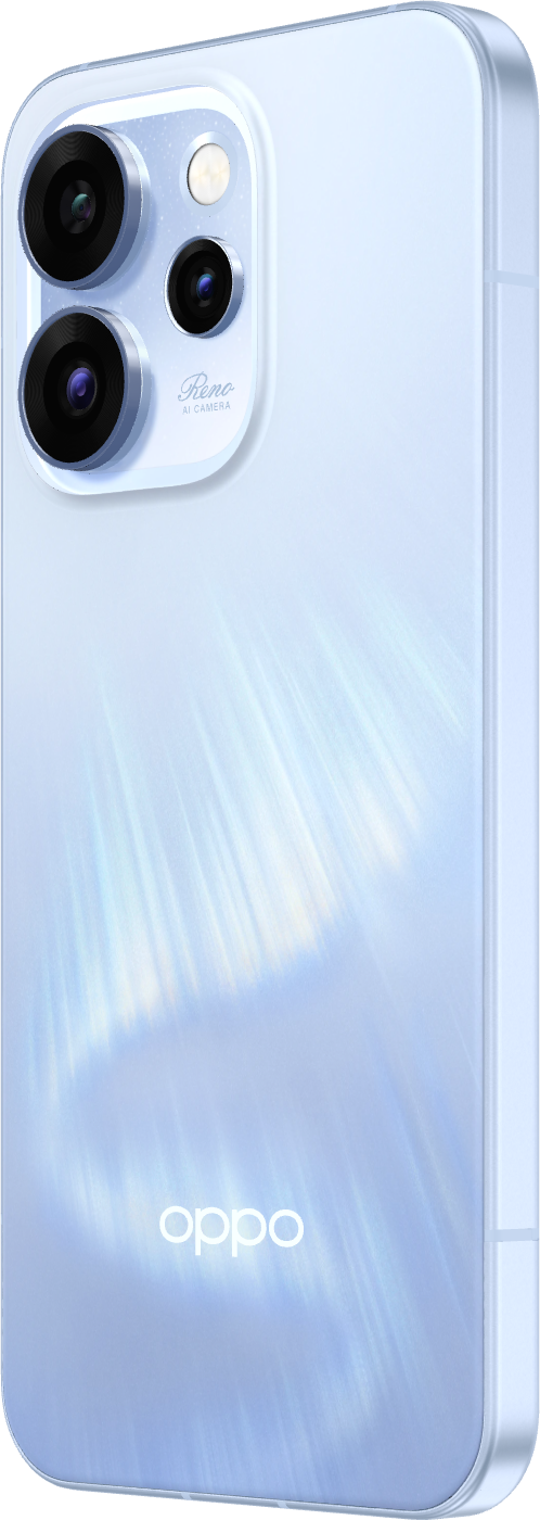 Reno15 Pro, Блакитне Полярне Сяйво: скульптурне скло